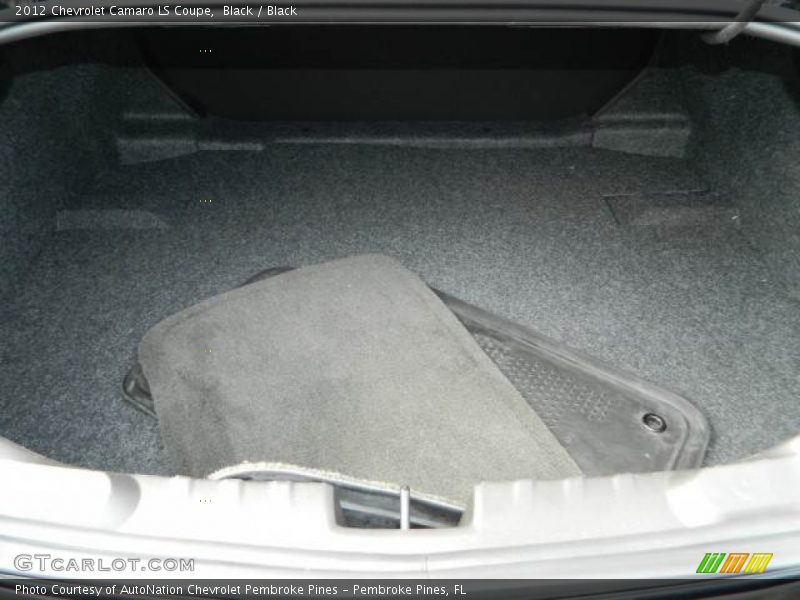 Black / Black 2012 Chevrolet Camaro LS Coupe