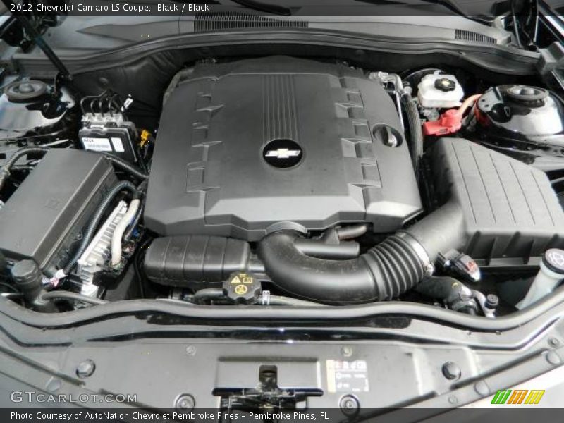 Black / Black 2012 Chevrolet Camaro LS Coupe
