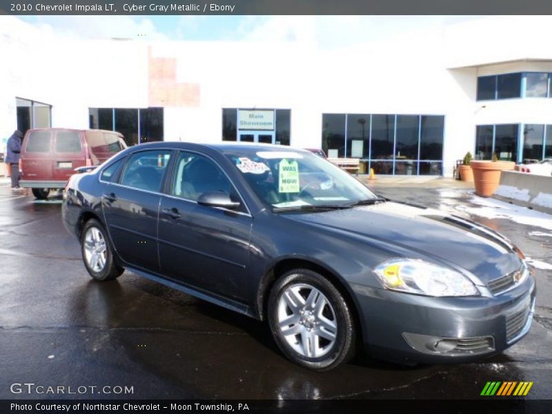 Cyber Gray Metallic / Ebony 2010 Chevrolet Impala LT