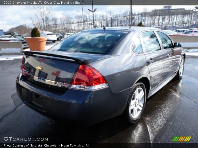 Cyber Gray Metallic / Ebony 2010 Chevrolet Impala LT