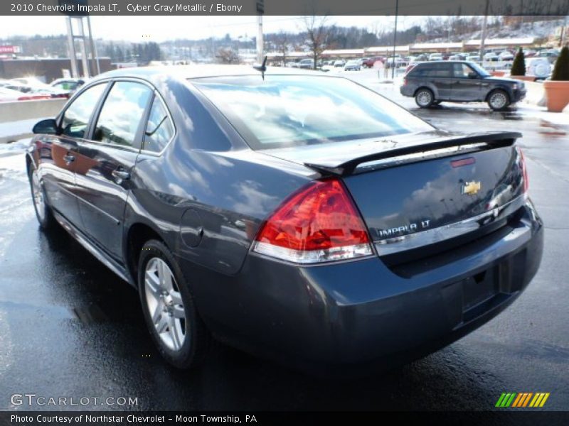 Cyber Gray Metallic / Ebony 2010 Chevrolet Impala LT