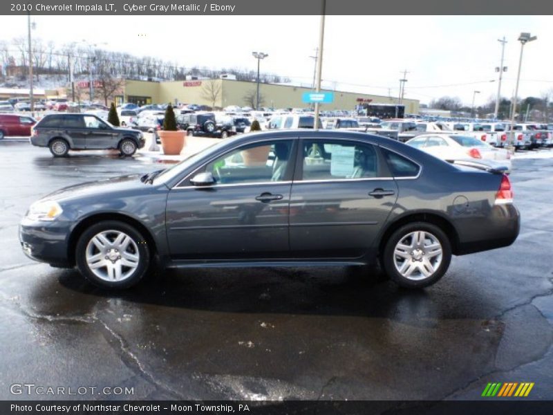 Cyber Gray Metallic / Ebony 2010 Chevrolet Impala LT