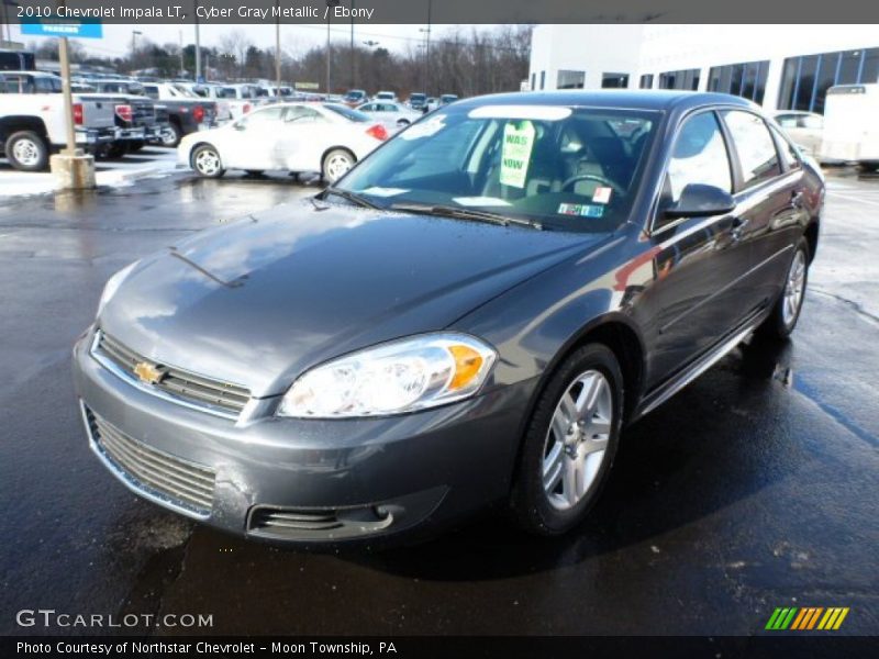 Cyber Gray Metallic / Ebony 2010 Chevrolet Impala LT