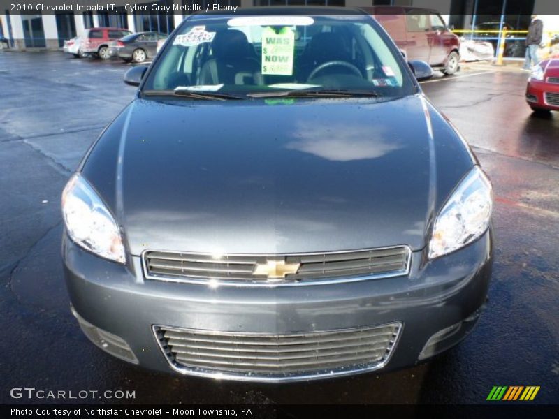 Cyber Gray Metallic / Ebony 2010 Chevrolet Impala LT