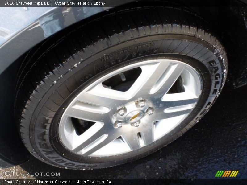 Cyber Gray Metallic / Ebony 2010 Chevrolet Impala LT