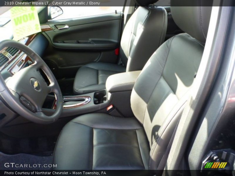 Front Seat of 2010 Impala LT