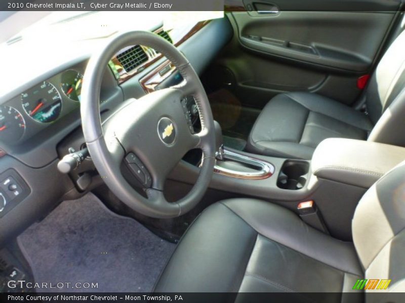 Cyber Gray Metallic / Ebony 2010 Chevrolet Impala LT