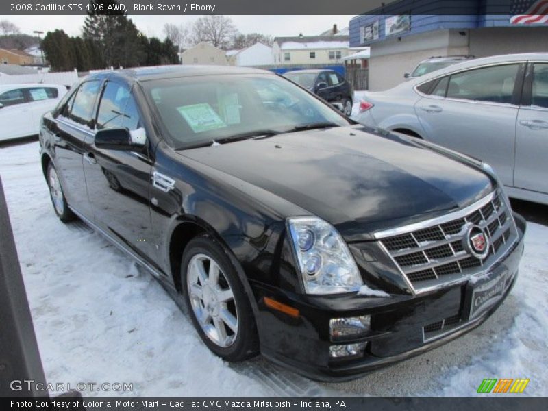 Black Raven / Ebony 2008 Cadillac STS 4 V6 AWD