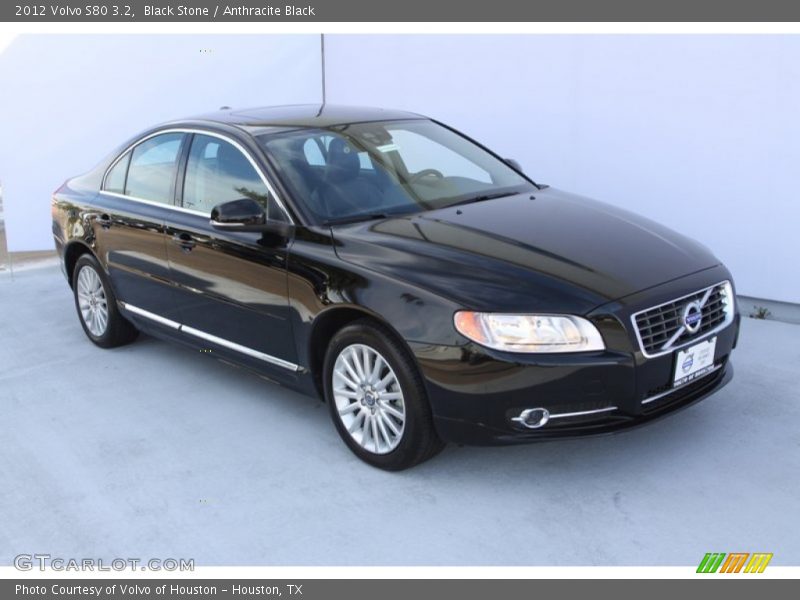 Black Stone / Anthracite Black 2012 Volvo S80 3.2