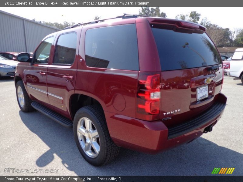 Red Jewel Tintcoat / Light Titanium/Dark Titanium 2011 Chevrolet Tahoe LT 4x4