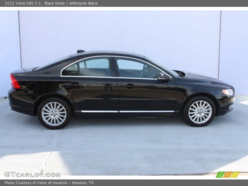 Black Stone / Anthracite Black 2012 Volvo S80 3.2