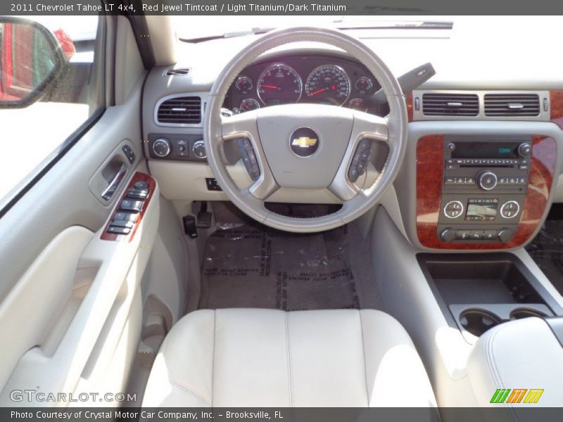 Red Jewel Tintcoat / Light Titanium/Dark Titanium 2011 Chevrolet Tahoe LT 4x4
