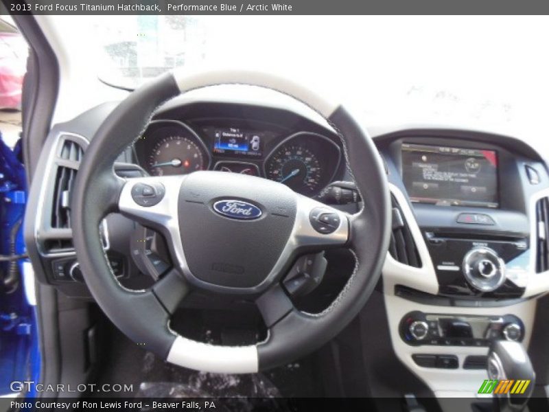  2013 Focus Titanium Hatchback Steering Wheel