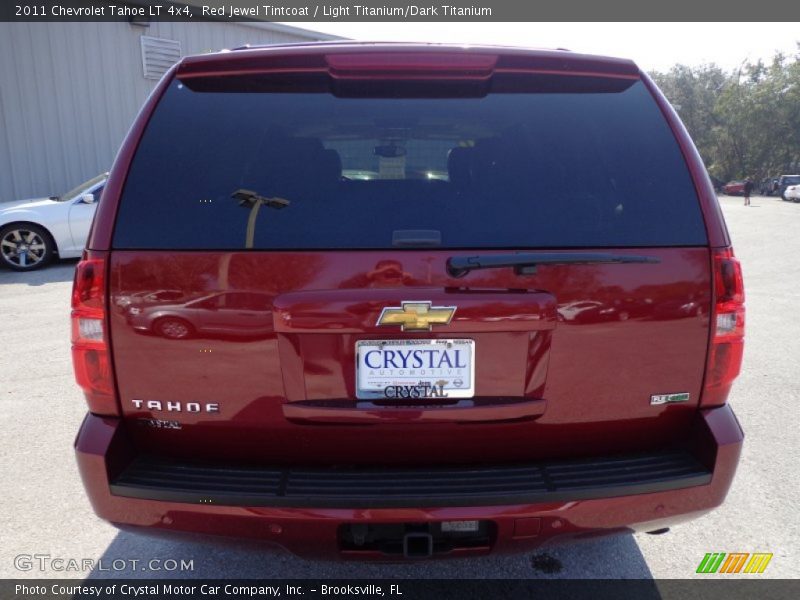Red Jewel Tintcoat / Light Titanium/Dark Titanium 2011 Chevrolet Tahoe LT 4x4