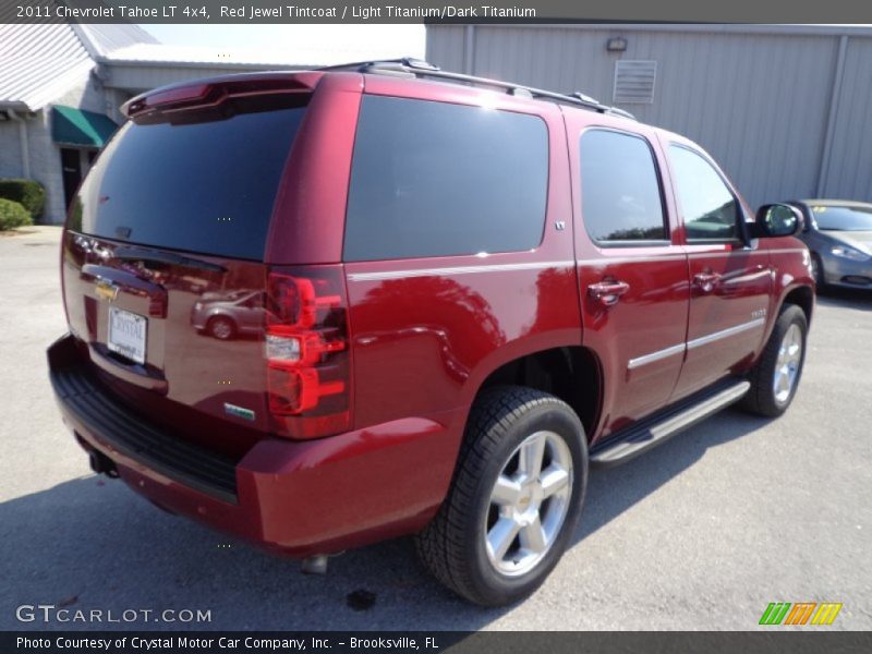 Red Jewel Tintcoat / Light Titanium/Dark Titanium 2011 Chevrolet Tahoe LT 4x4