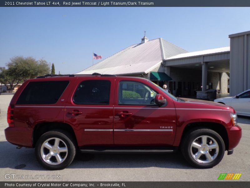 Red Jewel Tintcoat / Light Titanium/Dark Titanium 2011 Chevrolet Tahoe LT 4x4