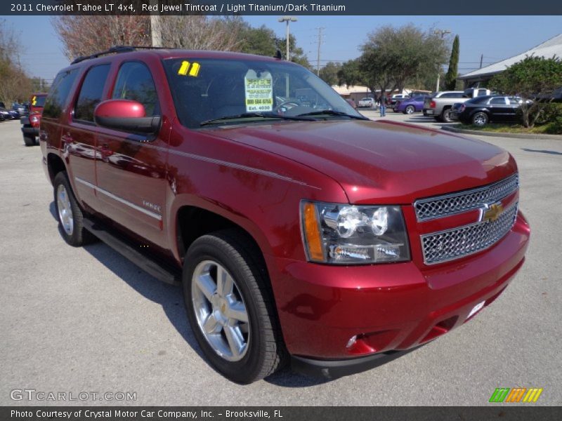 Red Jewel Tintcoat / Light Titanium/Dark Titanium 2011 Chevrolet Tahoe LT 4x4