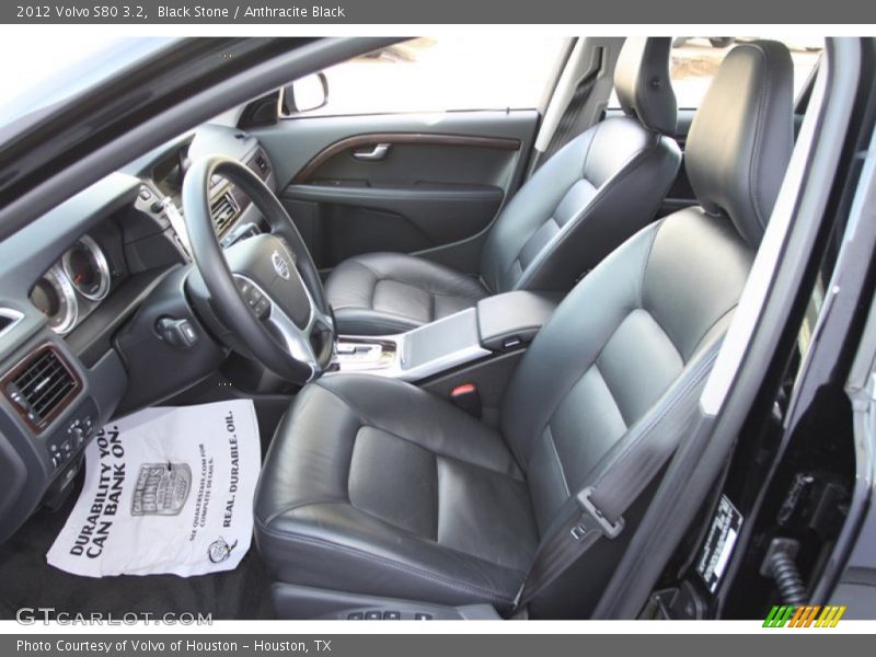 Black Stone / Anthracite Black 2012 Volvo S80 3.2