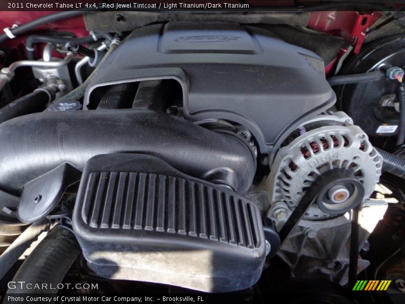 Red Jewel Tintcoat / Light Titanium/Dark Titanium 2011 Chevrolet Tahoe LT 4x4