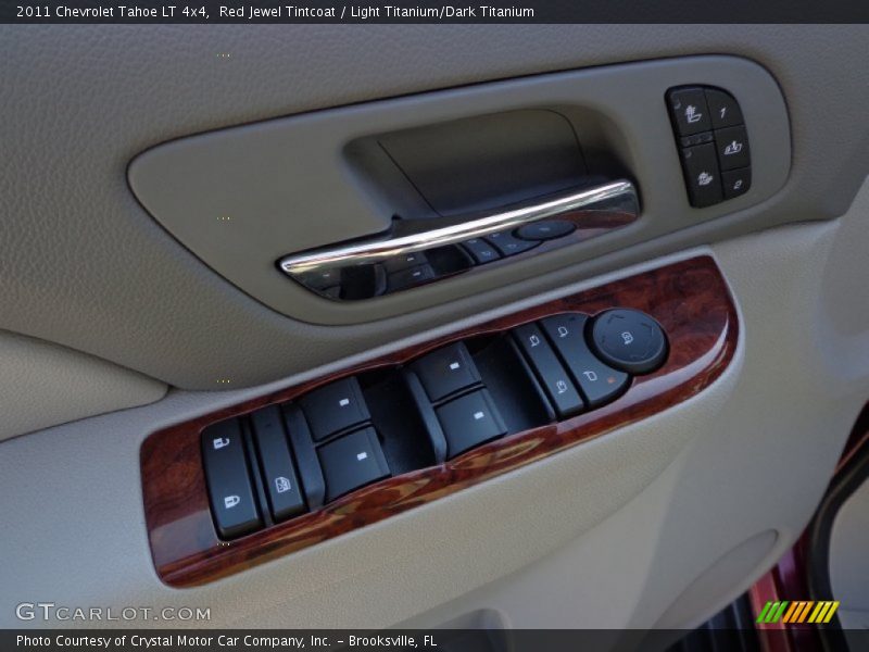 Red Jewel Tintcoat / Light Titanium/Dark Titanium 2011 Chevrolet Tahoe LT 4x4