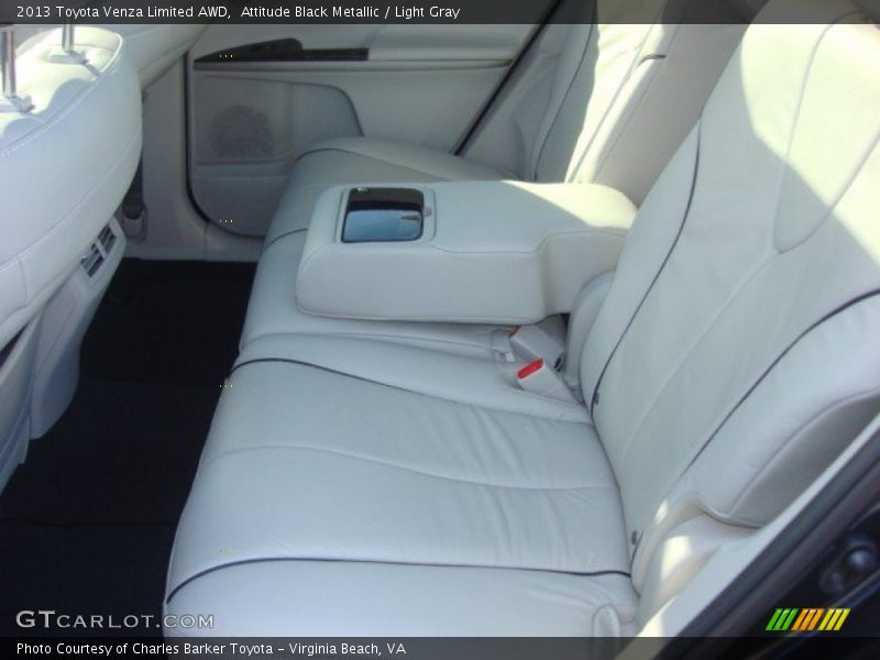 Attitude Black Metallic / Light Gray 2013 Toyota Venza Limited AWD