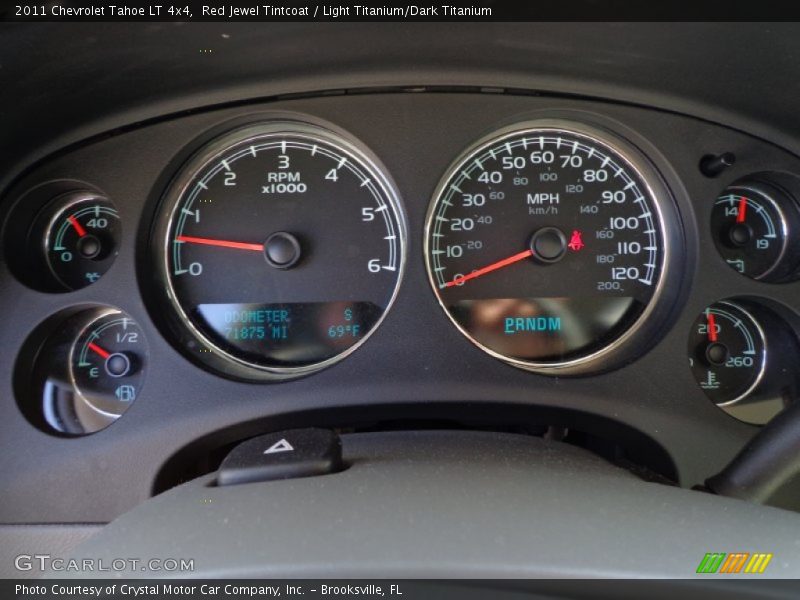 Red Jewel Tintcoat / Light Titanium/Dark Titanium 2011 Chevrolet Tahoe LT 4x4