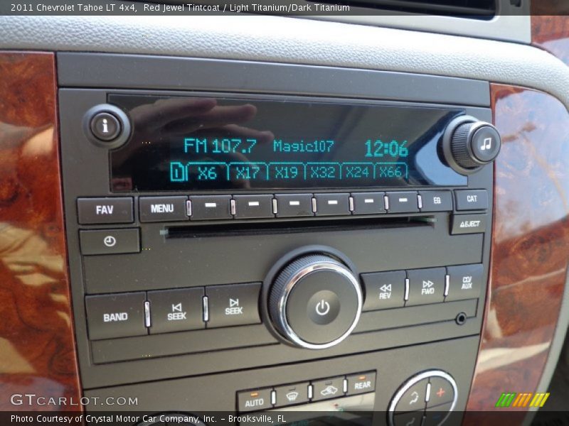 Red Jewel Tintcoat / Light Titanium/Dark Titanium 2011 Chevrolet Tahoe LT 4x4