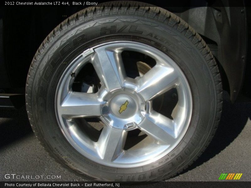 Black / Ebony 2012 Chevrolet Avalanche LTZ 4x4