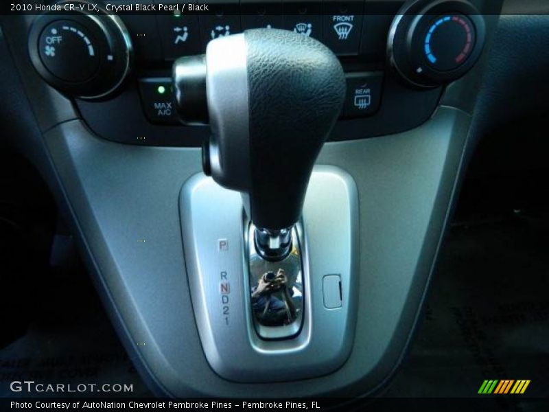 Crystal Black Pearl / Black 2010 Honda CR-V LX