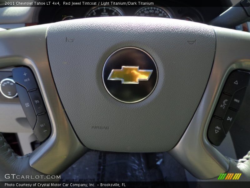 Red Jewel Tintcoat / Light Titanium/Dark Titanium 2011 Chevrolet Tahoe LT 4x4