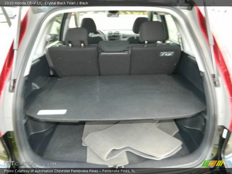 Crystal Black Pearl / Black 2010 Honda CR-V LX
