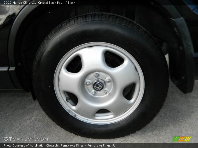 Crystal Black Pearl / Black 2010 Honda CR-V LX
