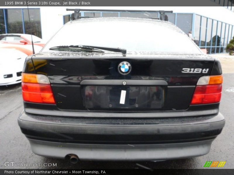 Jet Black / Black 1995 BMW 3 Series 318ti Coupe