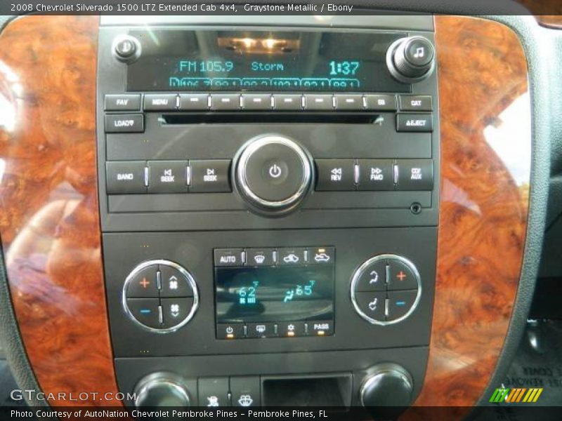 Graystone Metallic / Ebony 2008 Chevrolet Silverado 1500 LTZ Extended Cab 4x4
