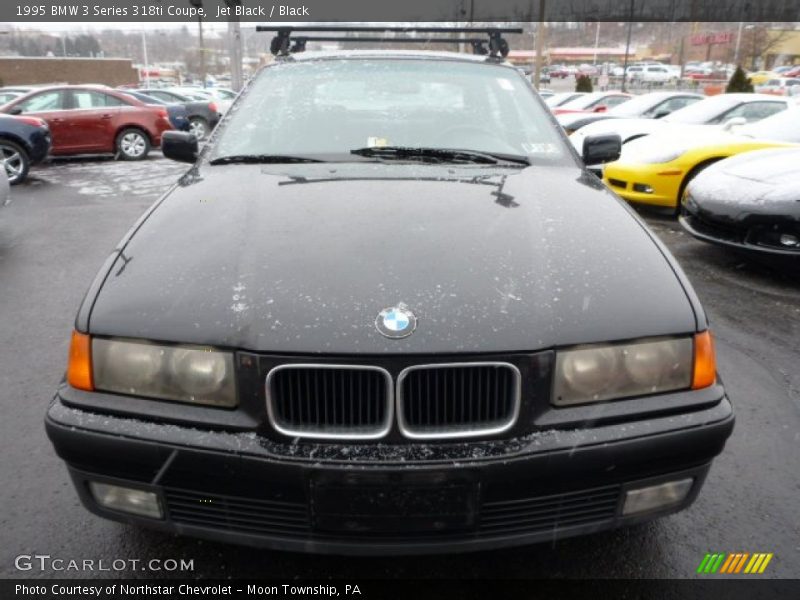 Jet Black / Black 1995 BMW 3 Series 318ti Coupe