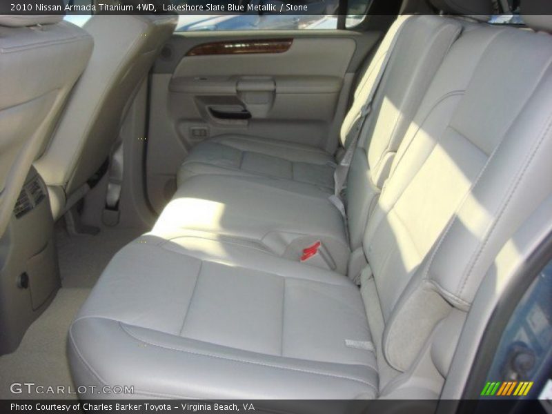 Lakeshore Slate Blue Metallic / Stone 2010 Nissan Armada Titanium 4WD