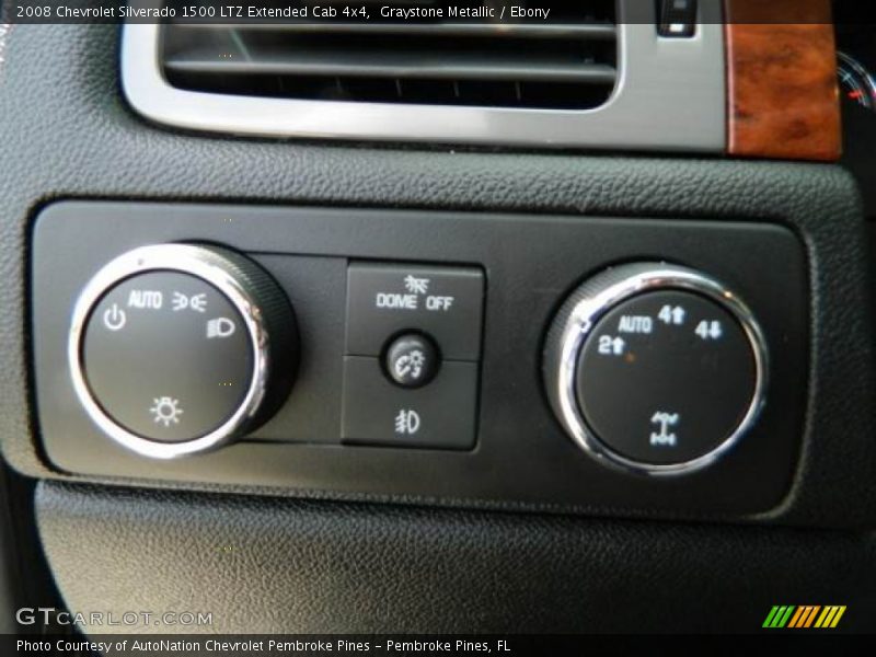 Graystone Metallic / Ebony 2008 Chevrolet Silverado 1500 LTZ Extended Cab 4x4