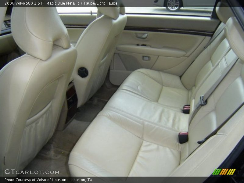 Magic Blue Metallic / Taupe/Light Taupe 2006 Volvo S80 2.5T