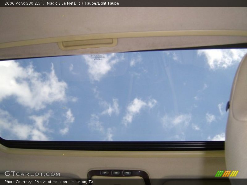Magic Blue Metallic / Taupe/Light Taupe 2006 Volvo S80 2.5T