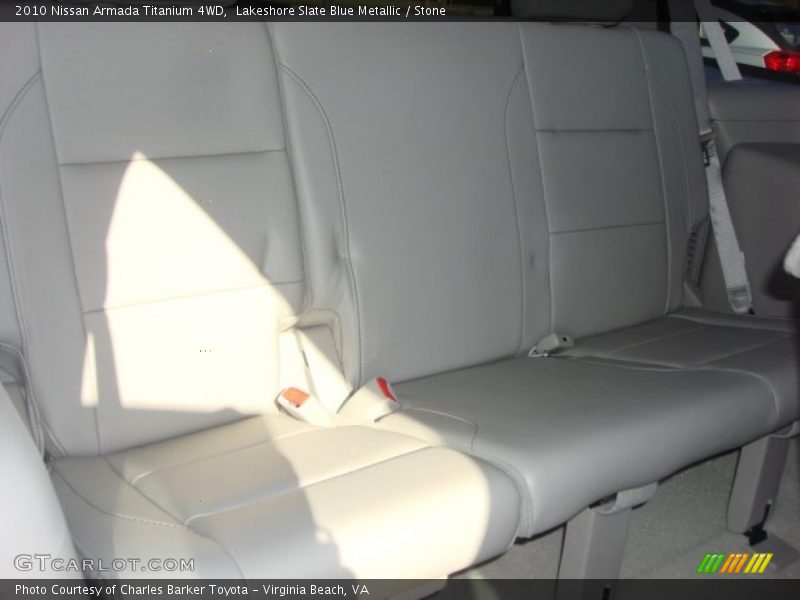Lakeshore Slate Blue Metallic / Stone 2010 Nissan Armada Titanium 4WD