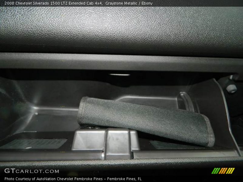 Graystone Metallic / Ebony 2008 Chevrolet Silverado 1500 LTZ Extended Cab 4x4