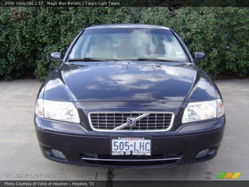 Magic Blue Metallic / Taupe/Light Taupe 2006 Volvo S80 2.5T