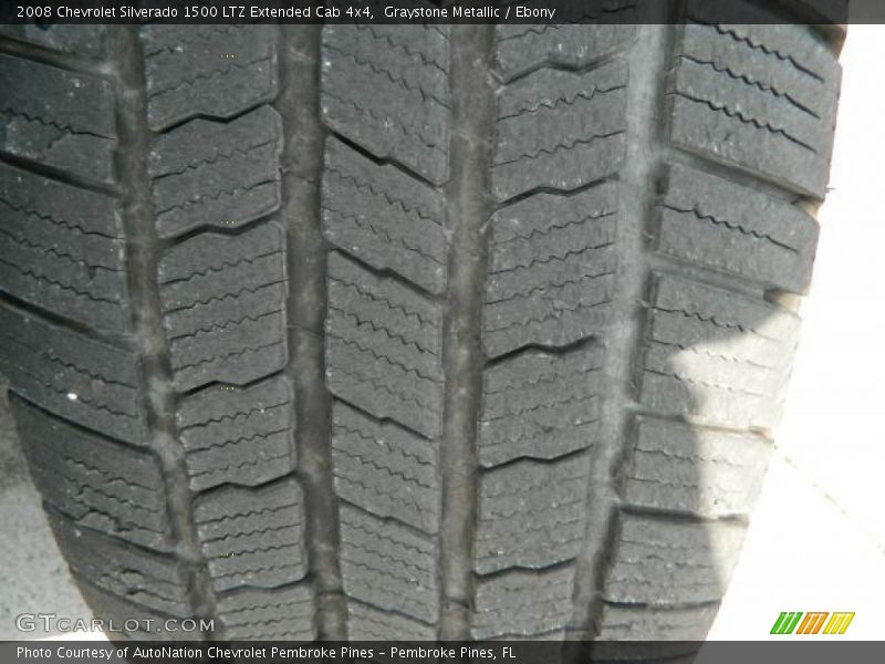 Graystone Metallic / Ebony 2008 Chevrolet Silverado 1500 LTZ Extended Cab 4x4