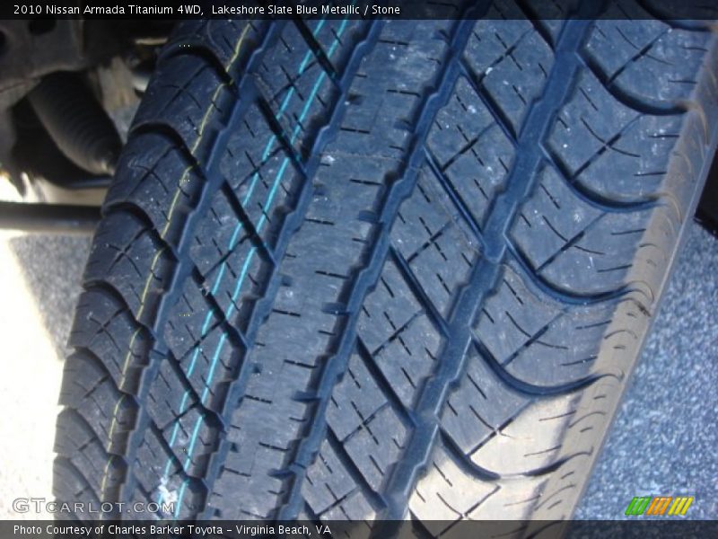 Lakeshore Slate Blue Metallic / Stone 2010 Nissan Armada Titanium 4WD