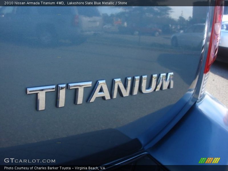  2010 Armada Titanium 4WD Logo