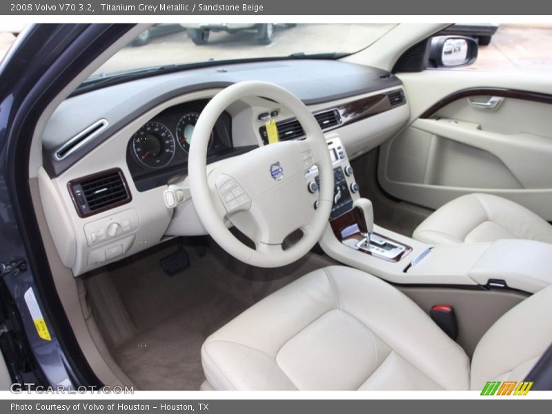 Sandstone Beige Interior - 2008 V70 3.2 