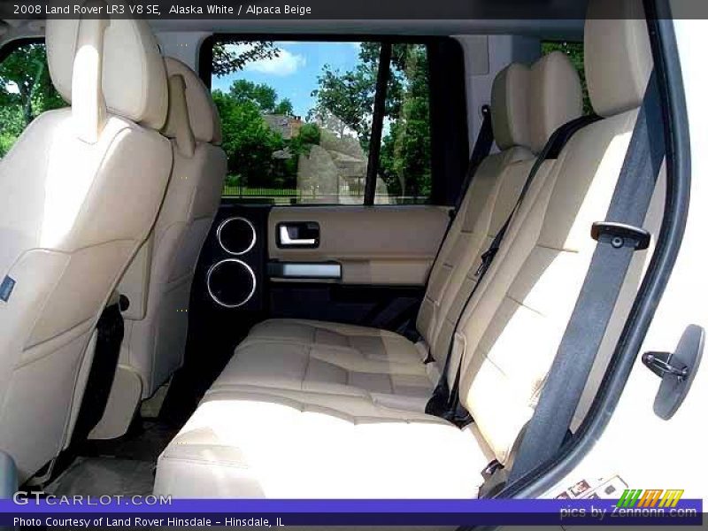 Alaska White / Alpaca Beige 2008 Land Rover LR3 V8 SE