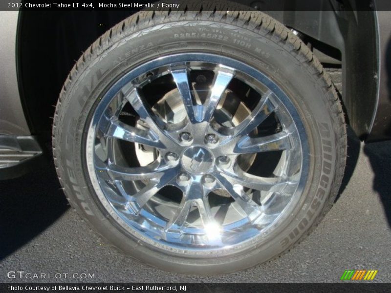 Mocha Steel Metallic / Ebony 2012 Chevrolet Tahoe LT 4x4