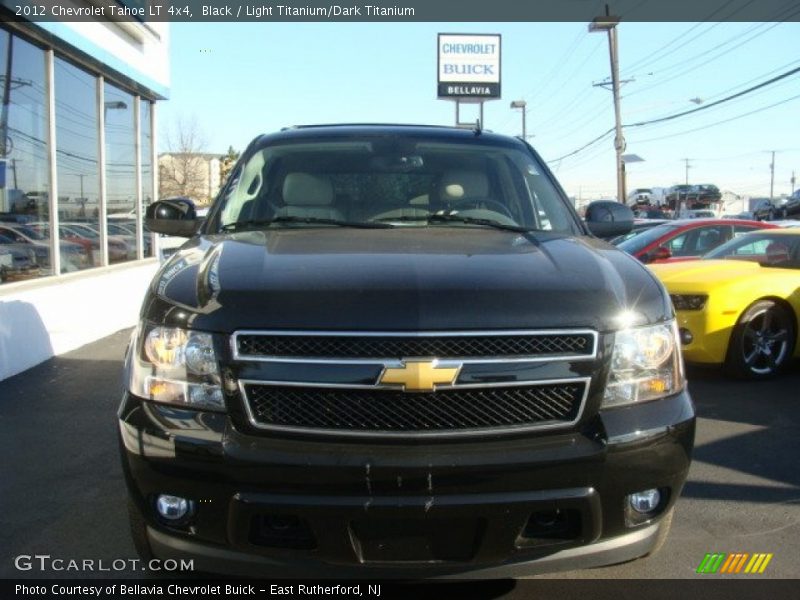 Black / Light Titanium/Dark Titanium 2012 Chevrolet Tahoe LT 4x4