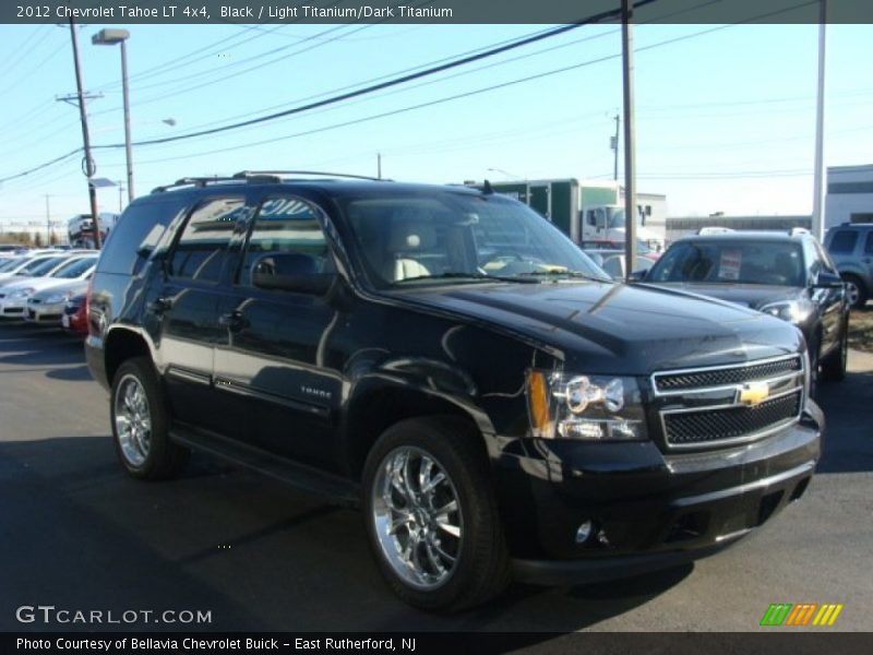Black / Light Titanium/Dark Titanium 2012 Chevrolet Tahoe LT 4x4